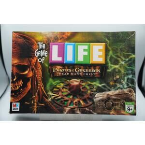 Milton Bradley Game of Life Pirates of the Caribbean Dead Mans Chest New 2005